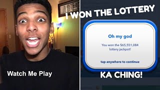 Watch Me Play (BitLife) I WON THE LOTTERY!! 💵