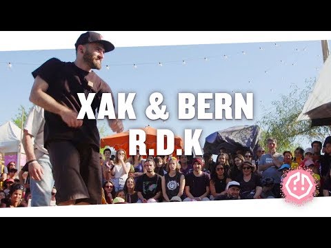 XAK & BERN 🥝 ROCKERZ DELIGHT KRU • Semifinal Footwork 2018