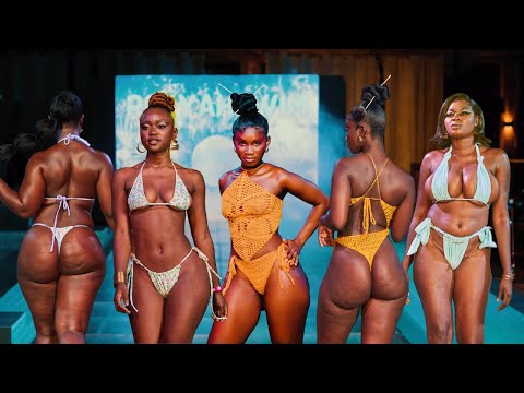 The Best Fashion Models of Afro Swim Week 2023 | 4K PT 1