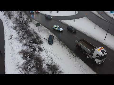 210219 Trafikolycka på Gamla Övägen Norrköping