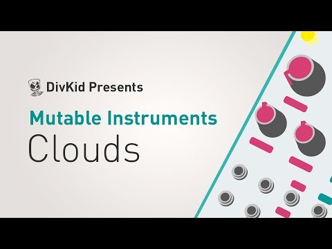 uBurst - Mutable Instruments Clouds in 8HP feat. sandblasted white Magpie Modular panel image 2