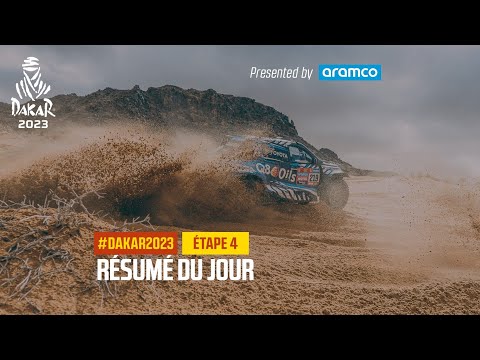 Le résumé de l'Étape 4 présenté par Aramco - #Dakar2023