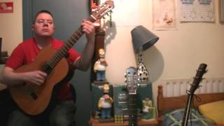 The Dubliners: "The Fermoy Lassies/Sporting Paddy" (classical guitar cover)