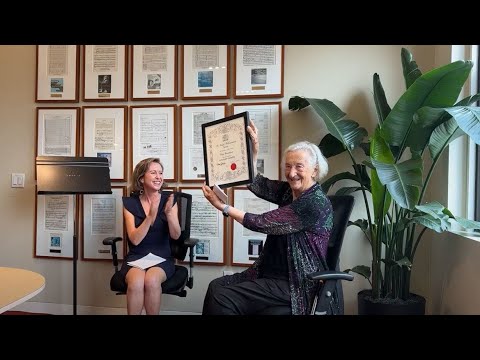 Thea Musgrave receives Honorary RPS Award