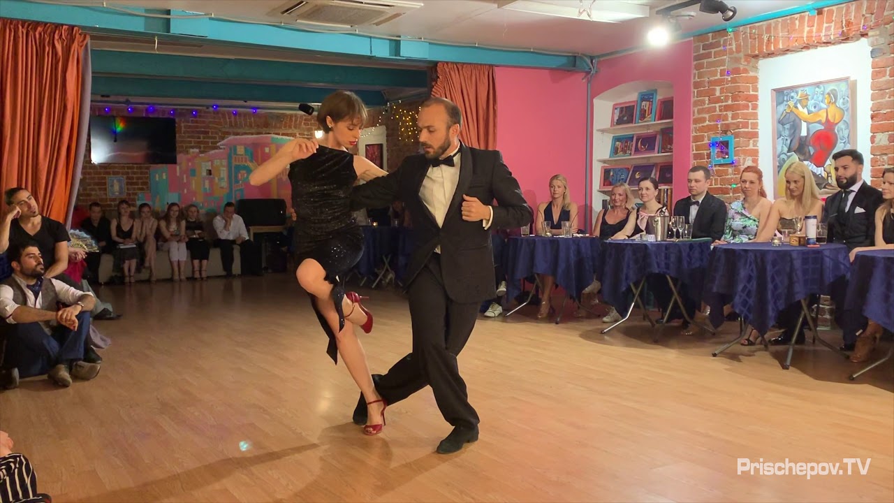 Giggio Giovanni & Lucia Bellinello, Moscow, Milonga Bien Porteña 8.06.2019