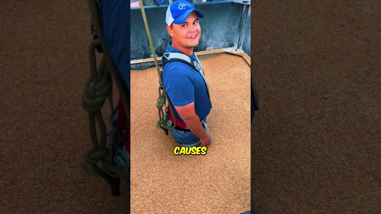 Trapped in a Grain Silo #shorts