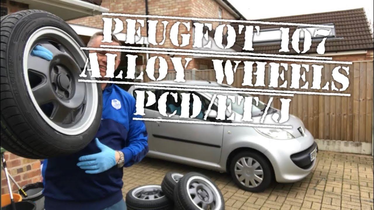 Watch video Peugeot 107 Fitting Alloy Wheels, How To Get The Size Right, Lowering Springs Toyota AYGO Citroen C1 Now Peugeot 107 Fitting Alloy Wheels, How To Get The Size Right, Lowering Springs Toyota AYGO Citroen C1