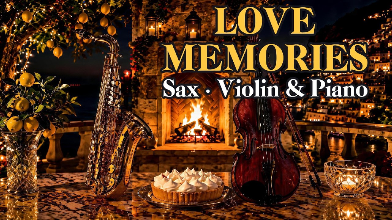 Romantic Instrumental Music – Relaxing Saxophone, Violin & Piano for Deep Love Memories