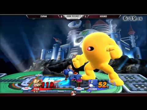 VS Jank City Singles 10/10/15 - Winners R2 - Zurak (Fox) vs Hound (Yoshi)