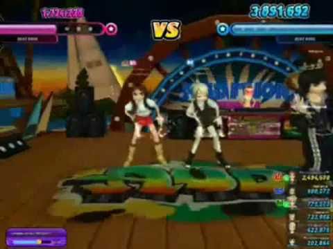 Audition - VN - Beat Rush battle party VS NPC Lord