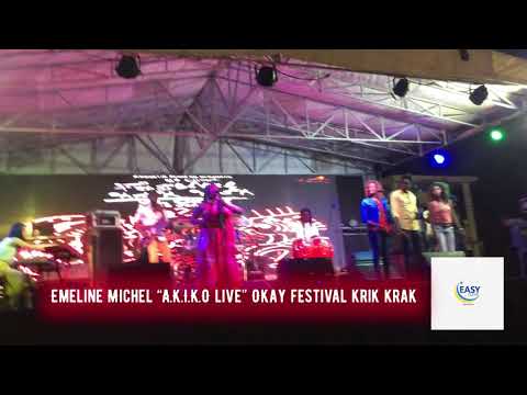Emeline Michel “A.K.I.K.O live” Okay festival krik krak