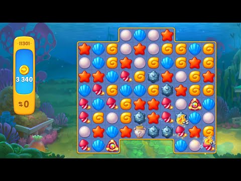 Fishdom game level 11301 #fishdom #youtube