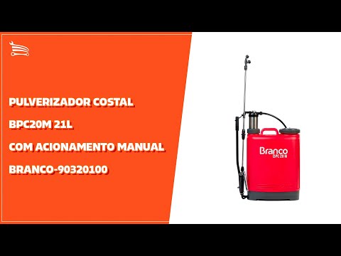 Pulverizador Costal BPC20M 21L com Acionamento Manual  - Video