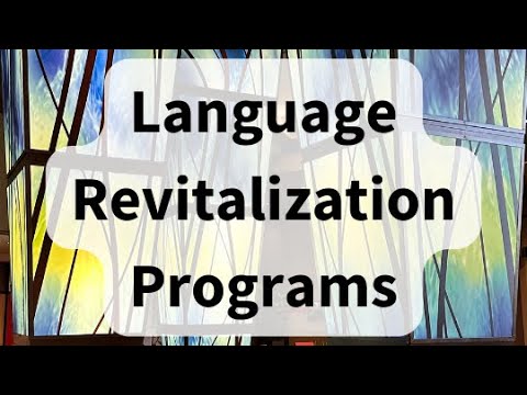 Strategies for language revitalization