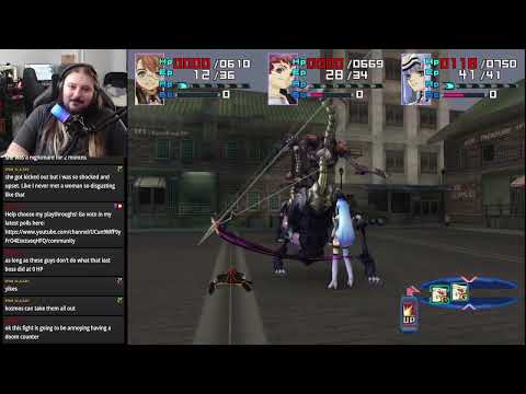 Let's Play Xenosaga (BLIND) Part 22: ANOTHER BS BOSS!