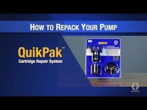 Graco QuikPak -  How to Repack Your Pump
