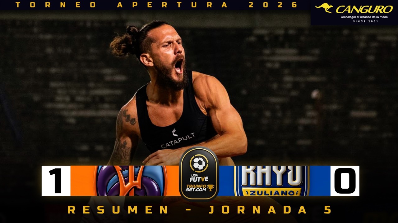 Deportivo La Guaira vs Rayo Zuliano Highlights