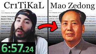 Wikipedia Speedruns are insane thumbnail