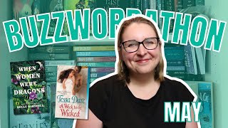 buzzwordathon vlog . may books & recommendations