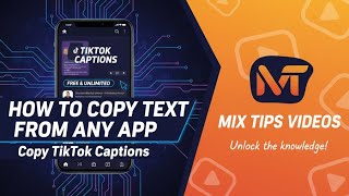 Download lagu Cara menyalin teks dari Aplikasi apa pun - Salin Teks TikTok Gratis dan Waktu Tak Terbatas - Campur Tips Video mp3