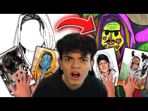 Eure ZEICHNUNGEN sind ein FIEBERTRAUM 💀😨