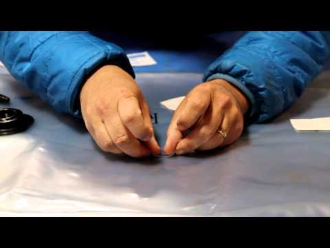 Tear-Aid Patch - Field Repair on an Outcast or Fish Cat Boat