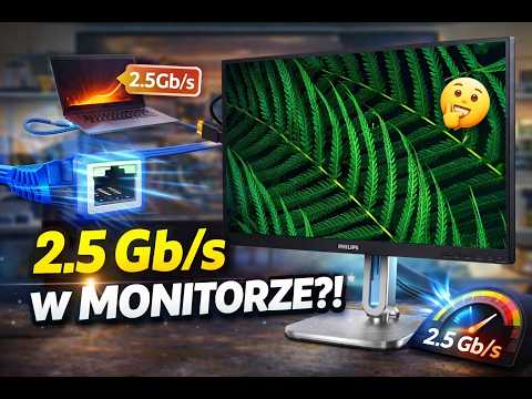 Szybszy internet przez monitor? Test Philips 27B2G5601/00