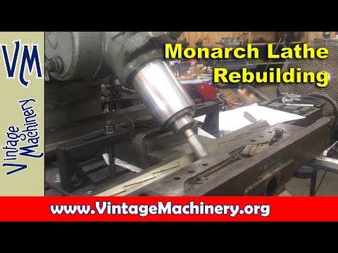 Machine Rebuilding: Measuring Wear in a Lathe Bed and Building up the Saddle