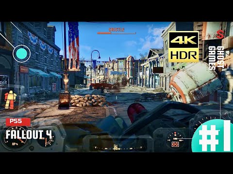 Fallout 4 Walkthrough Part 2 | Playstation 5 4K HDR 60FPS Gameplay #fallout4
