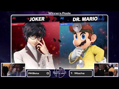 Mocha (Joker) vs. PKBeta (Dr. Mario) - Orbitar 85 - Pools