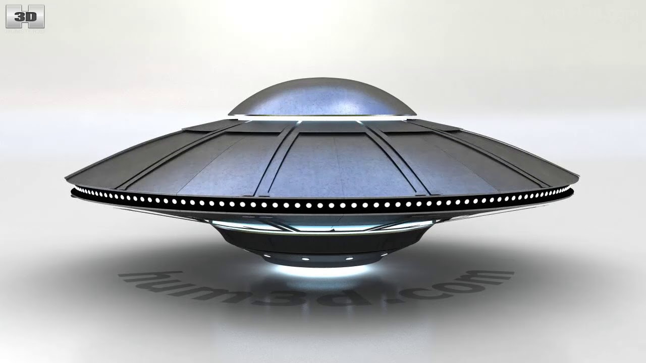 UFO 3D model by 3DModels.org