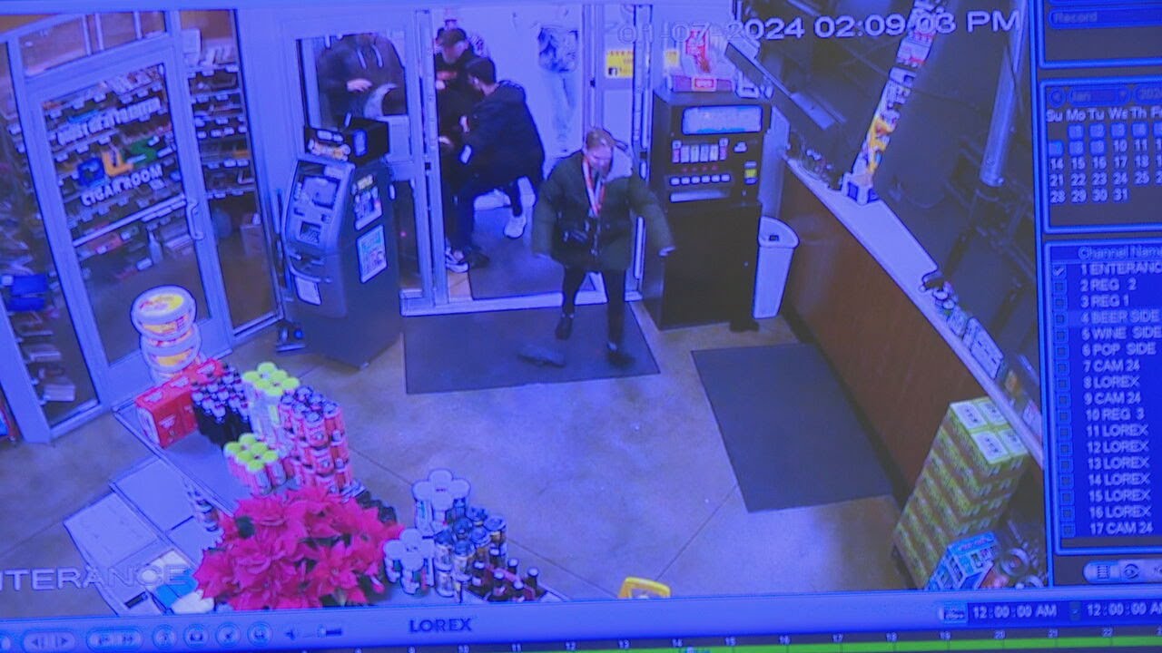 Workers, customers help stop man caught stealing from liquor store