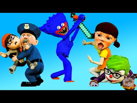 Nick Boy Love Tani - Scary Teacher 3D Police Arrest Nick Jolker vs Siren Head Funny Story