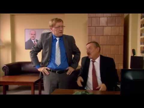 Ranczo - Director Solejuk at work - scene from episode 107