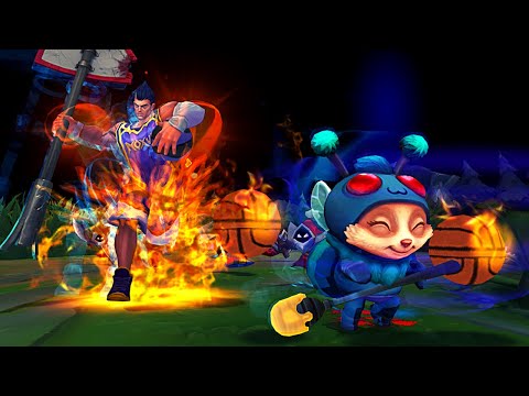 Educational Teemo Game vs Darius. [Teemo vs Darius]