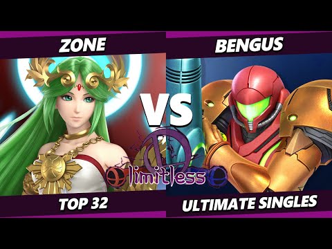 Limitless 1 - Zone (Palutena) Vs. Bengus (Samus) SSBU Ultimate Tournament