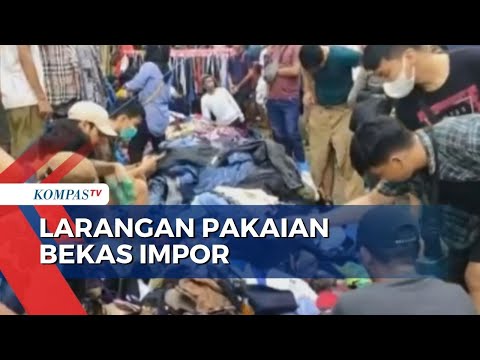 Rugikan Industri Lokal, Pemerintah Larang Pakaian Bekas Impor