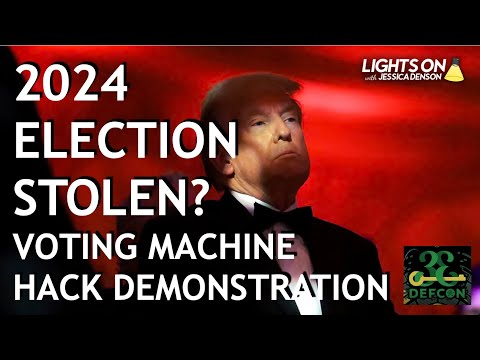 How the 2024 Election Could Have Been HACKED for Trump | DEFCON 2025 | Lights On with Jessica Denson