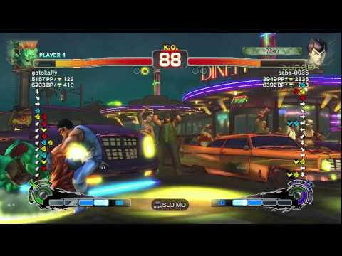 gotokaffy [Blanka] vs. saba-0035 [Fei Long] - PS3 SSF4 Arcade Edition