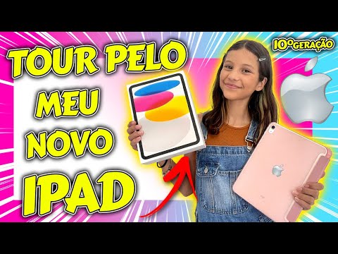 TOUR COMPLETO PELO MEU NOVO IPAD. MOSTREI TODOS OS APLICATIVOS QUE USO | Dudinha Show