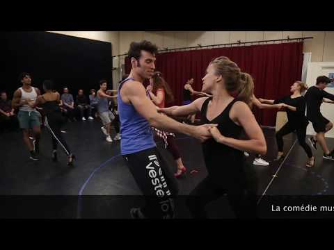 Grease, le musical au théatre Mogador : répétitions