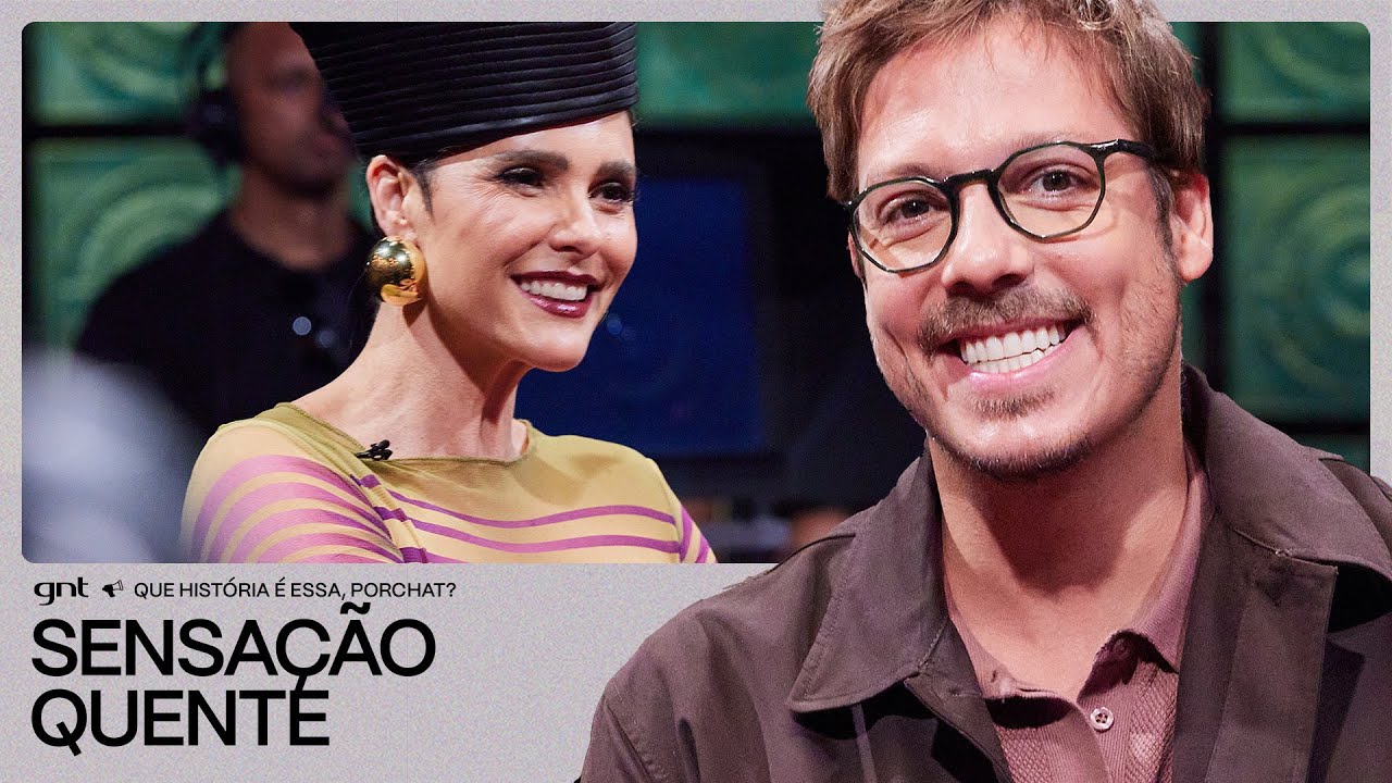 Fernanda Lima passou por SUFOCO nas alturas! 🤭✈️ | Que História É Essa, Porchat | GNT