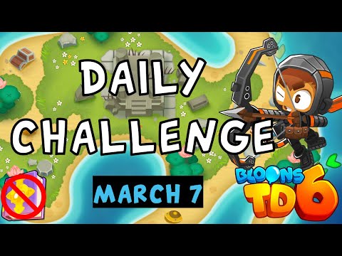 Bloons TD 6 Daily Challenge | Cheapest Upgrades First | No MK No Powers | March 7 2023