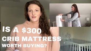 Is a $300 crib mattress worth buying? (Newton Baby) #momof3 #babygear #momtipsandtricks #motherhood