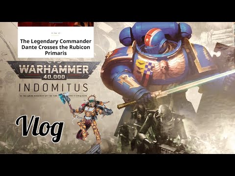 Dante primaris miniature Announcement [ENG] warhammer 40k Vlog 16 March 2023