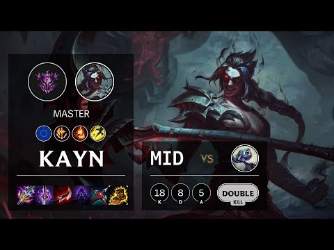Kayn Mid vs Fizz - EUW Master Patch 10.9