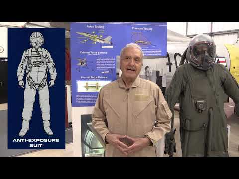 YF-23 Advanced Fighter Crew Protection System with Sam Puma Test Pilot & M.D.