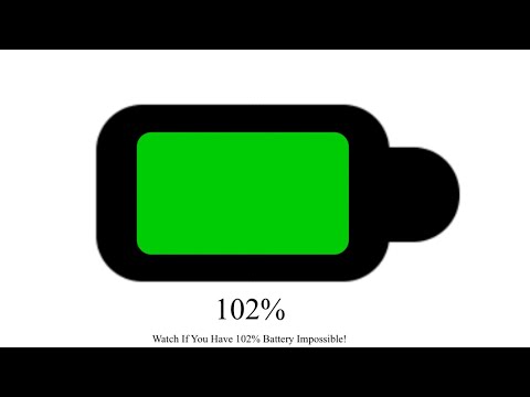 Watch This Video If You Have 102% Battery Impossible!