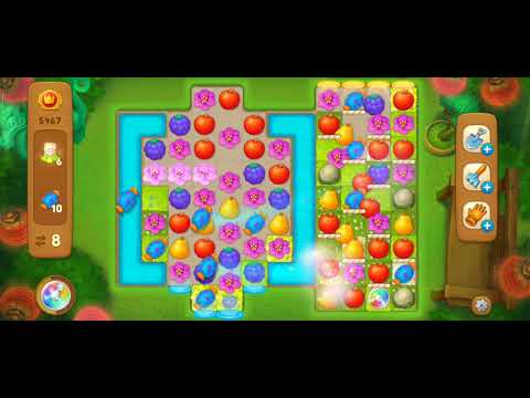 Gardenscapes уровень level 5467