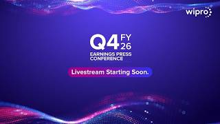 Wipro Q4 FY26 Earnings Press Conference